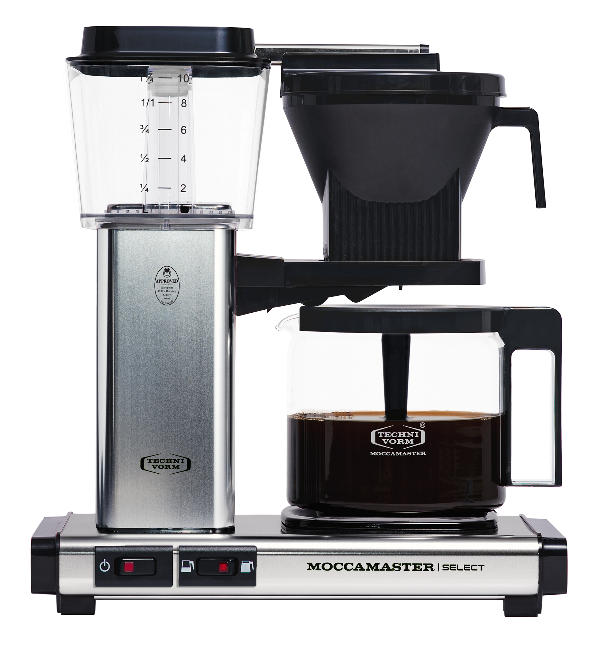 Moccamaster KBG Select Polished Silver – Filterkaffeemaschine