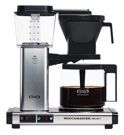 Moccamaster KBG Select Polished Silver – Filterkaffeemaschine