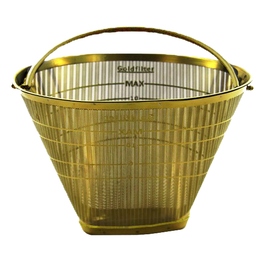 Moccamaster Goldfilter Nr. 4 – Dauerhafter Metallfilter für KBG und KBGT